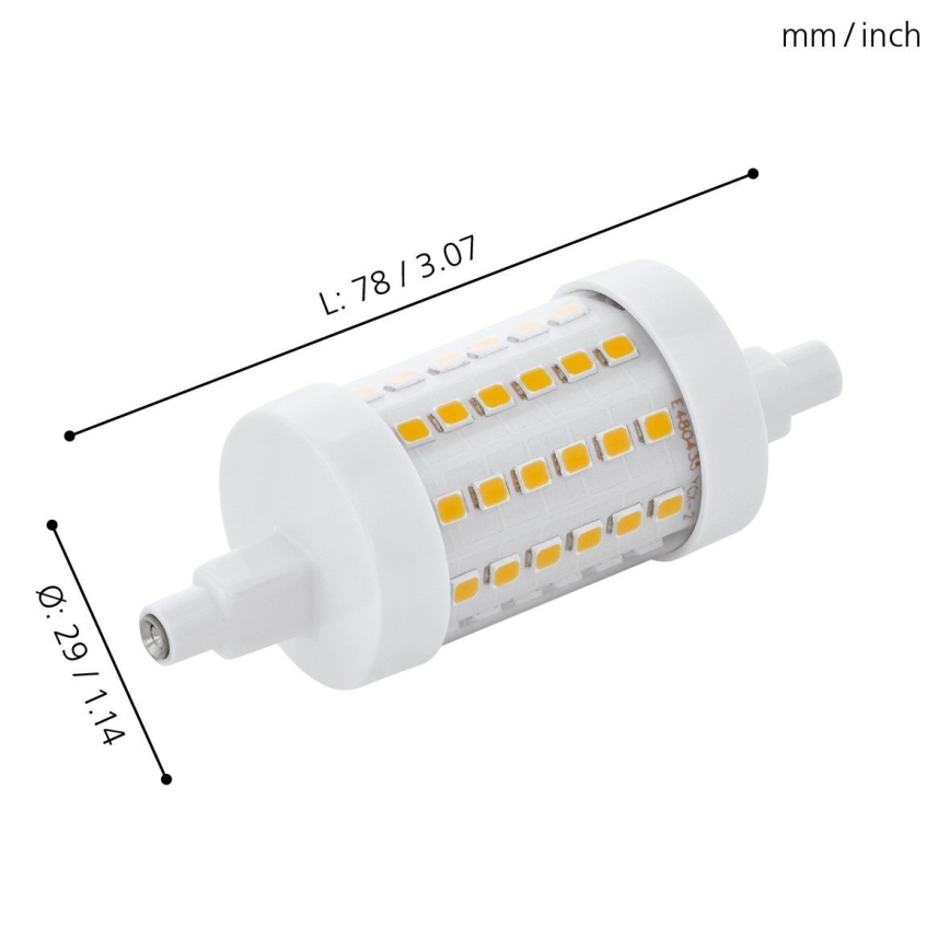 LED elektros lemputė R7S/7W/230V 2700K 78 mm - Eglo 11829
