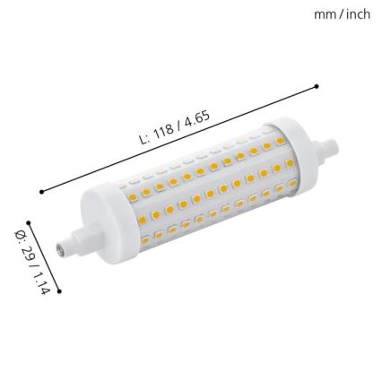 LED elektros lemputė R7S/9W/230V 2700K 118 mm - Eglo 11831