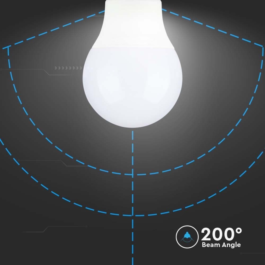 LED elektros lemputė SAMSUNG CHIP A60 E14/8,5W/230V 4000K