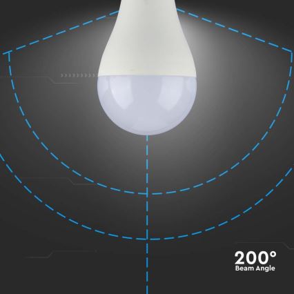 LED elektros lemputė SAMSUNG CHIP A65 E27/8,5W/230V 3000K