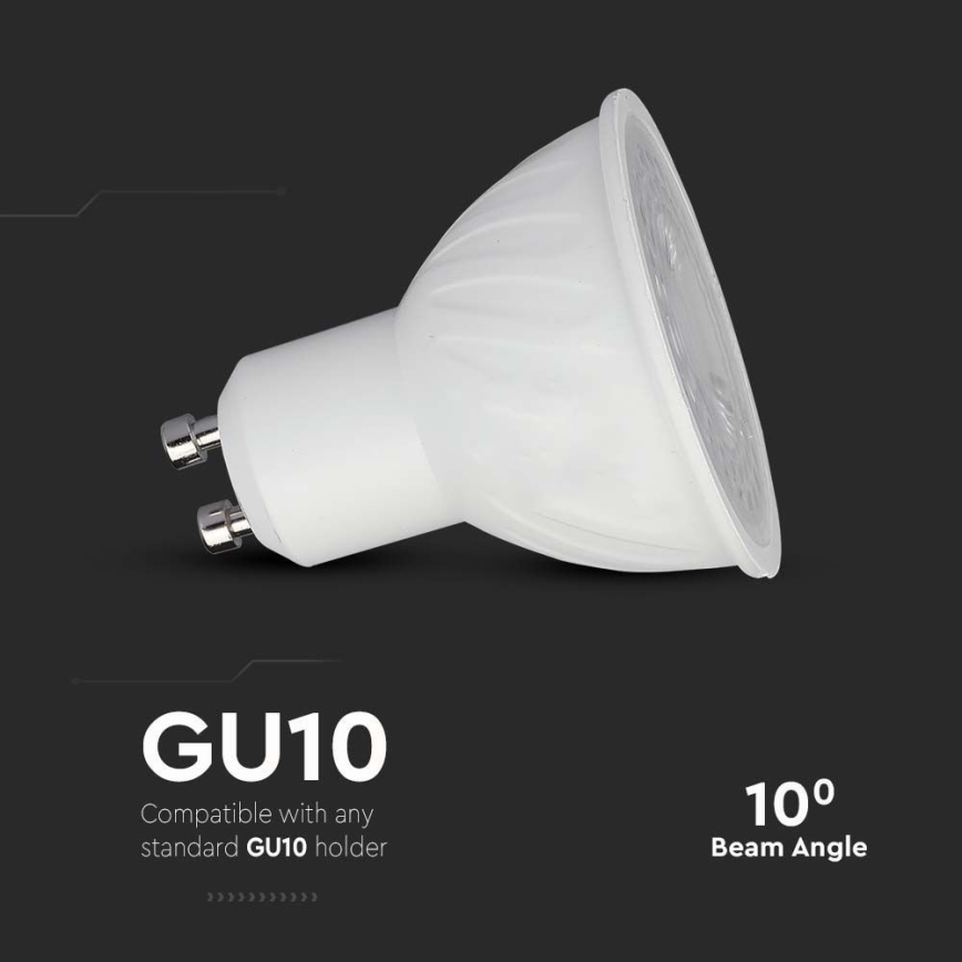 LED elektros lemputė SAMSUNG CHIP GU10/6W/230V 4000K