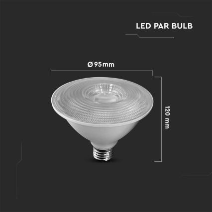 LED elektros lemputė SAMSUNG CHIP PAR30 E27/11W/230V 6500K