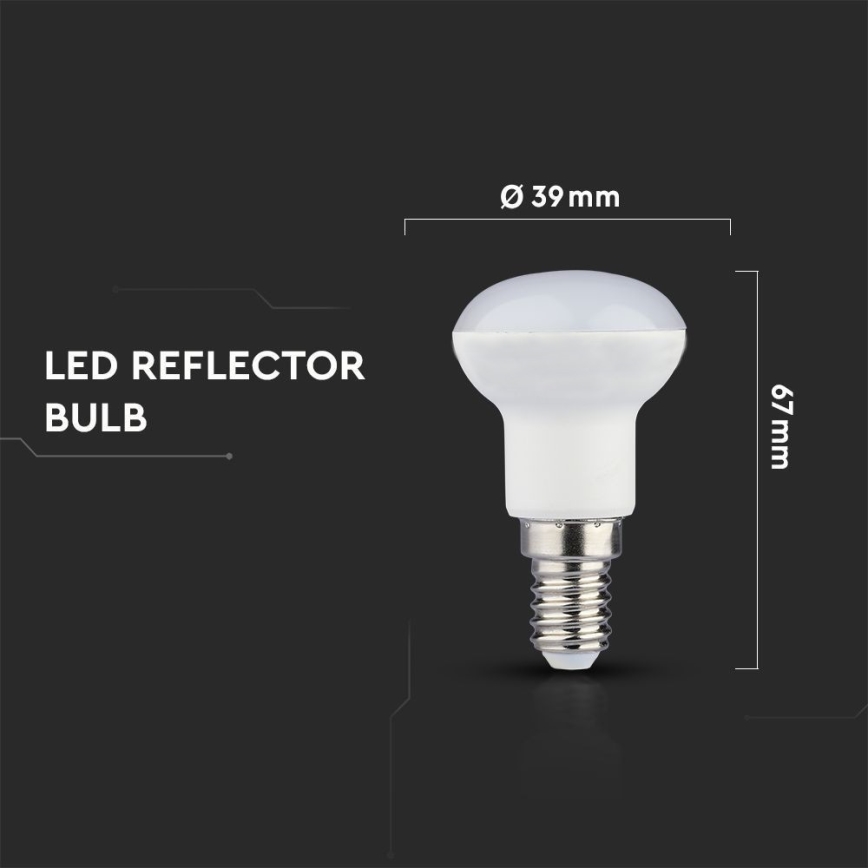 LED elektros lemputė SAMSUNG CHIP R39 E14/2,9W/230V 3000K