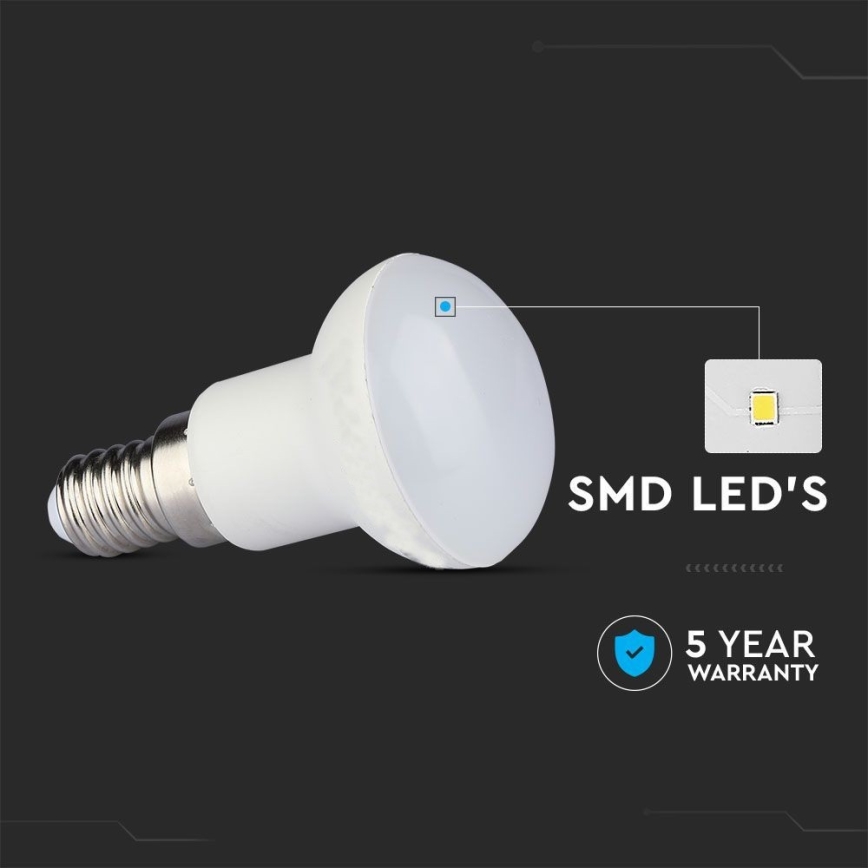 LED elektros lemputė SAMSUNG CHIP R39 E14/2,9W/230V 6500K