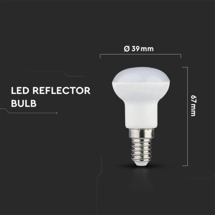 LED elektros lemputė SAMSUNG CHIP R39 E14/2,9W/230V 6500K