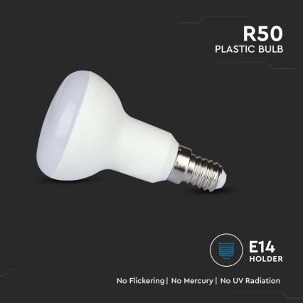 LED elektros lemputė SAMSUNG CHIP R50 E14/4,8W/230V 3000K