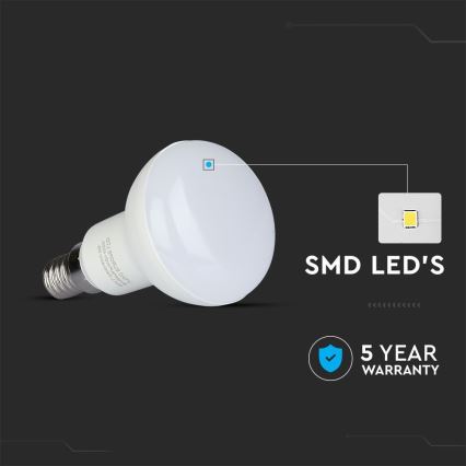 LED elektros lemputė SAMSUNG CHIP R50 E14/4,8W/230V 6500K