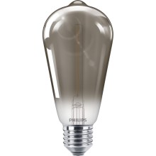LED Elektros lemputė SMOKY VINTAGE Philips ST64 E27/2,3W/230V