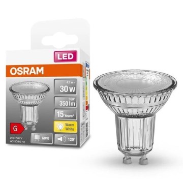 LED elektros lemputė STAR PAR16 GU10/4,3W/230V 2700K 120° - Osram