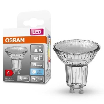 LED elektros lemputė STAR PAR16 GU10/4,3W/230V 4000K 120° - Osram