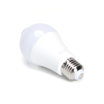 LED elektros lemputė su judesio ir prieblandos jutikliu A60 E27/12W/230V 6500K - Aigostar