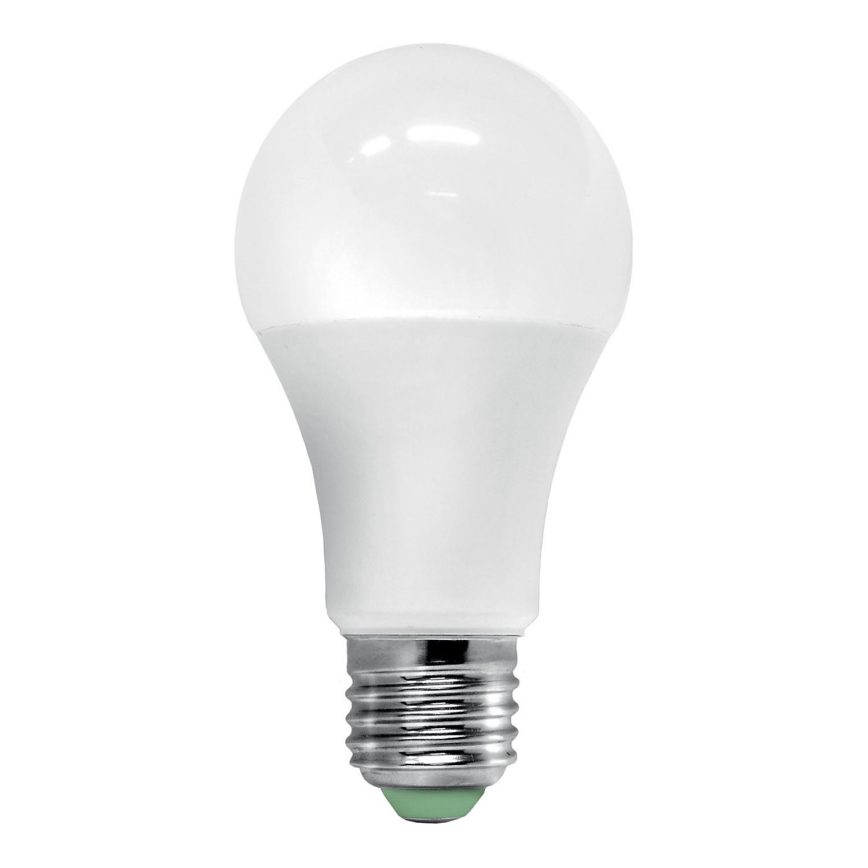 LED elektros lemputė su prieblandos jutikliu ECOLINE A60 E27/12W/230V 3000K -  Brilagi