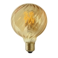 LED elektros lemputė VINTAGE AMBER G95 E27/4W/230V 2700K