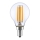 LED elektros lemputė VINTAGE G45 E14/4W/230V 2700K