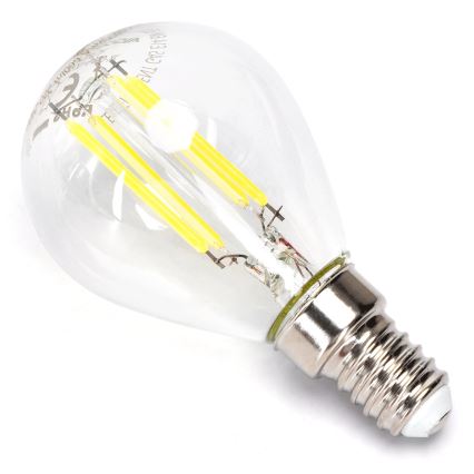 LED elektros lemputė VINTAGE G45 E14/6W/230V 6500K - Aigostar