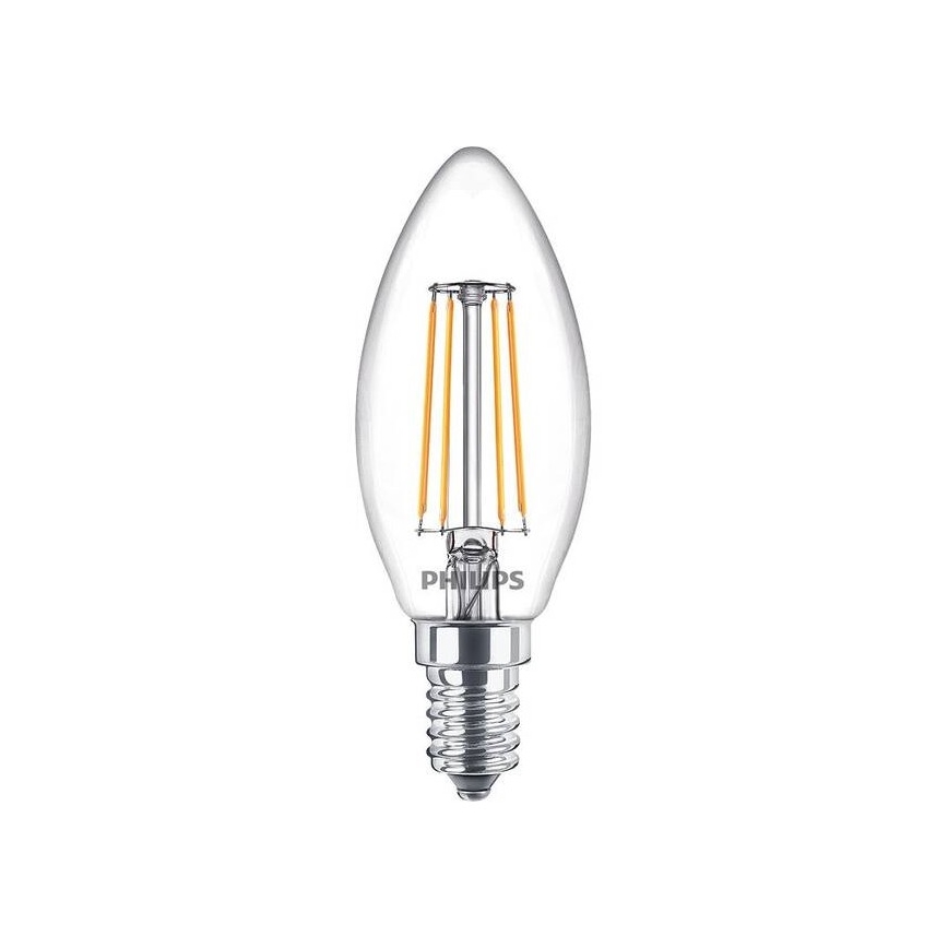 LED Elektros lemputė VINTAGE Philips B35 E14/4,3W/230V 2700K