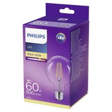 LED Elektros lemputė VINTAGE Philips E27/7W/230V 2700K