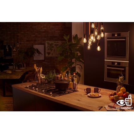 LED elektros lemputė VINTAGE Philips ST64 E27/7W/230V 1800K
