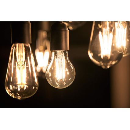 LED elektros lemputė VINTAGE Philips ST64 E27/7W/230V 1800K