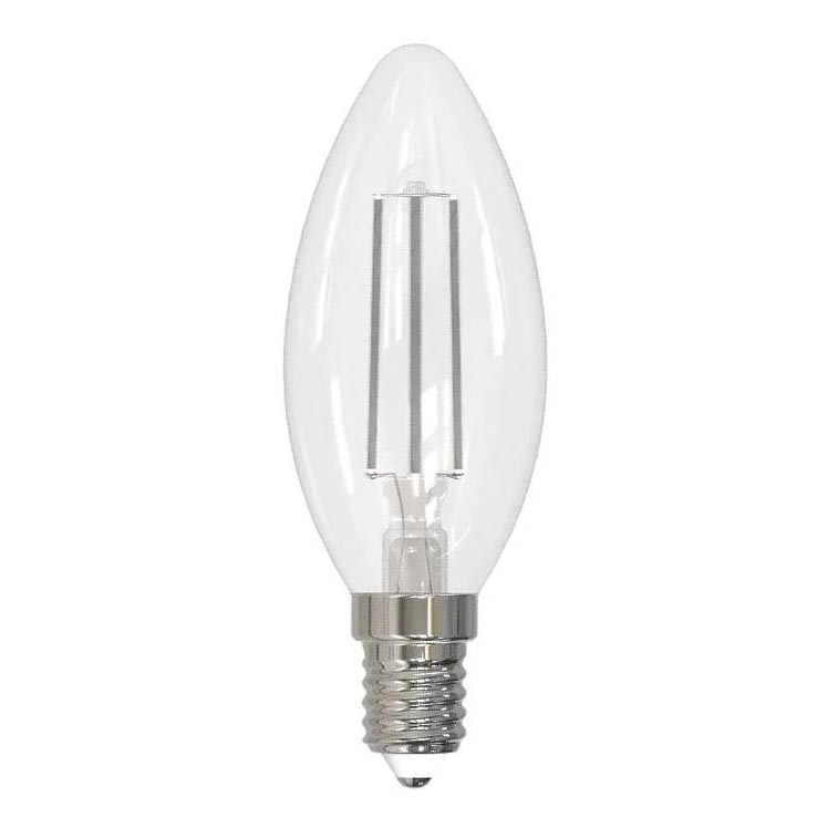 LED elektros lemputė WHITE FILAMENT C35 E14/4,5W/230V 4000K