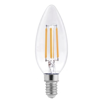 LED filamentinė lemputė C37 E14/6W/230V 3000K