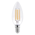LED filamentinė lemputė C37 E14/6W/230V 4000K