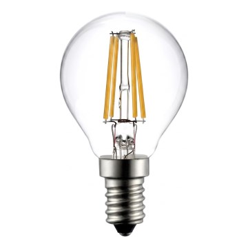 LED filamentinė lemputė G45 E14/6W/230V 3000K