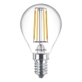 LED filamentinė lemputė Philips E14/4,3W/230V 4000K