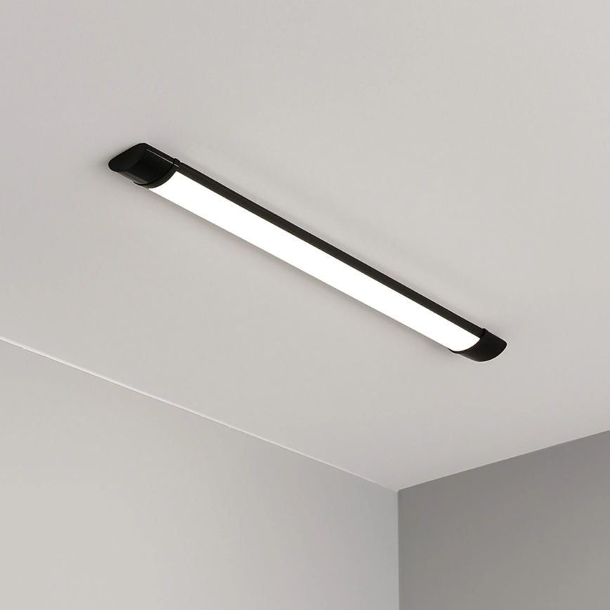 LED fluorescencinis šviestuvas LED/30W/230V 4000K 90 cm juodas