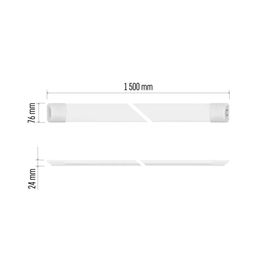 LED fluorescencinis šviestuvas MINO LED/50W/230V 4000K 150 cm