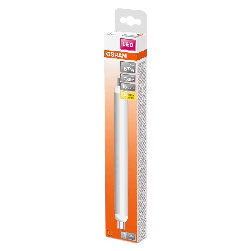 LED fluorescencinis vamzdelis LINE S15s/7W/230V 2700K - Osram