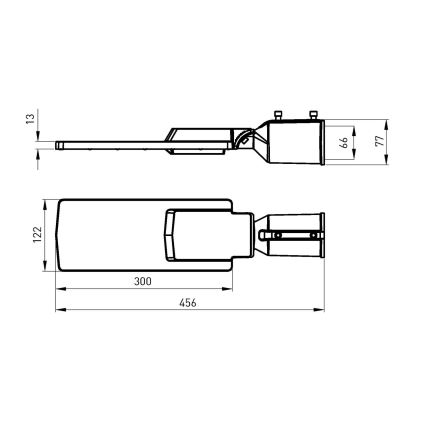 LED gatvės šviestuvas BOSTON LED/35W/230V IP65