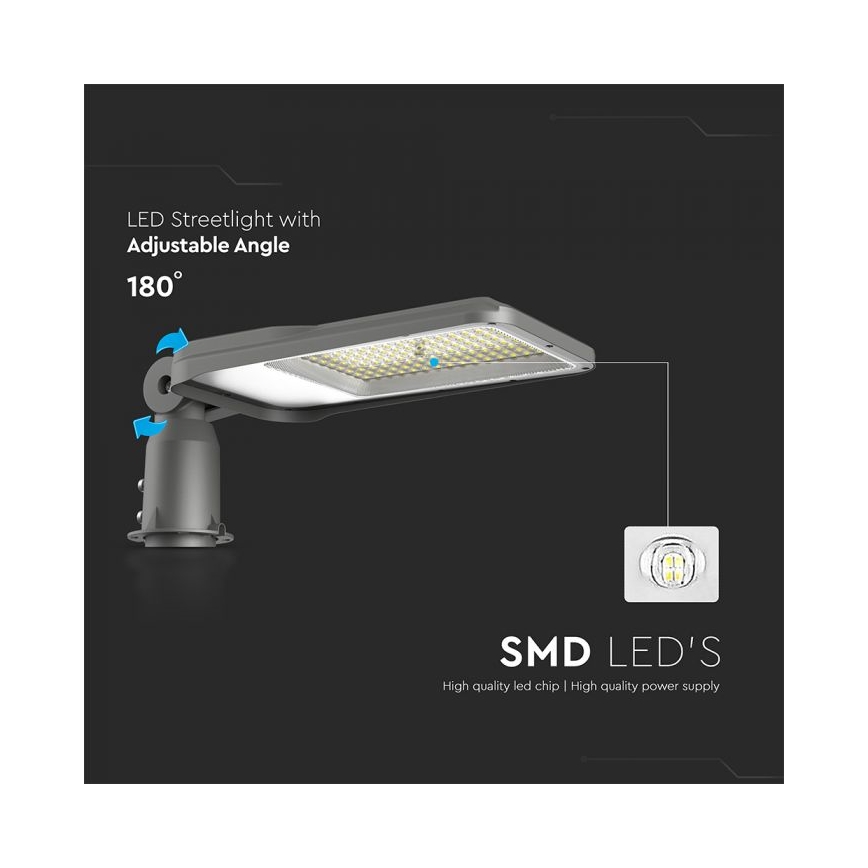LED gatvės šviestuvas SAMSUNG CHIP LED/100W/230V 4000K IP65