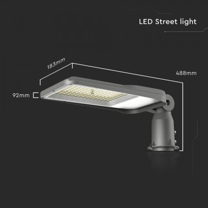 LED gatvės šviestuvas SAMSUNG CHIP LED/100W/230V 4000K IP65