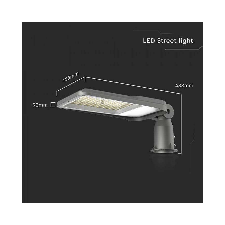 LED gatvės šviestuvas SAMSUNG CHIP LED/100W/230V 4000K IP65
