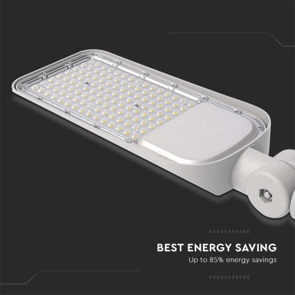LED gatvės šviestuvas SAMSUNG CHIP LED/30W/230V 6500K IP65 pilka
