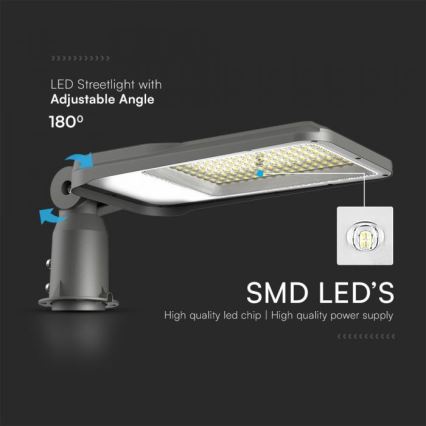 LED gatvės šviestuvas SAMSUNG CHIP LED/50W/230V 4000K IP65