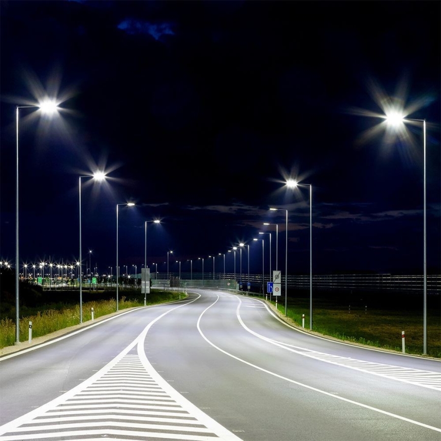 LED gatvės šviestuvas SAMSUNG CHIP LED/50W/230V 6500K pilka