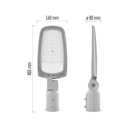 LED gatvės šviestuvas SOLIS LED/50W/230V 4000K IP65