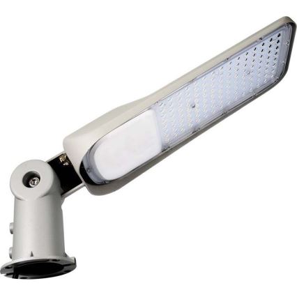 LED Gatvės šviestuvas su sutemų jutikliu SAMSUNG CHIP LED/100W/230V 6500K IP65 pilkas