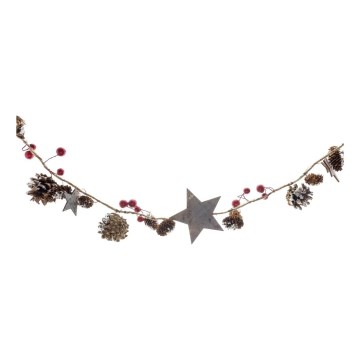 LED  girlianda 10xLED/3xAA 2,5m šilta balta