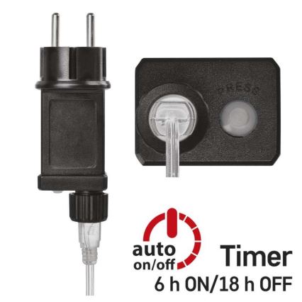 LED  girlianda 150xLED/5,35m šiltai balta