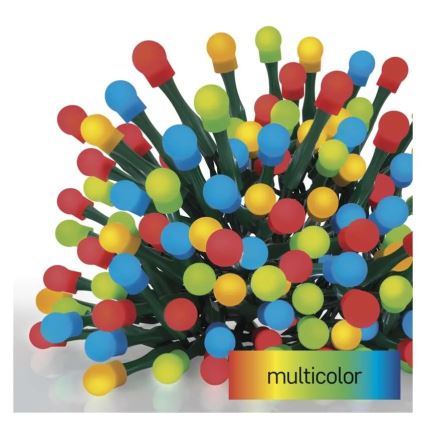 LED girlianda 300 LED / 8 funkcijų, 35 m, IP44, šilta balta