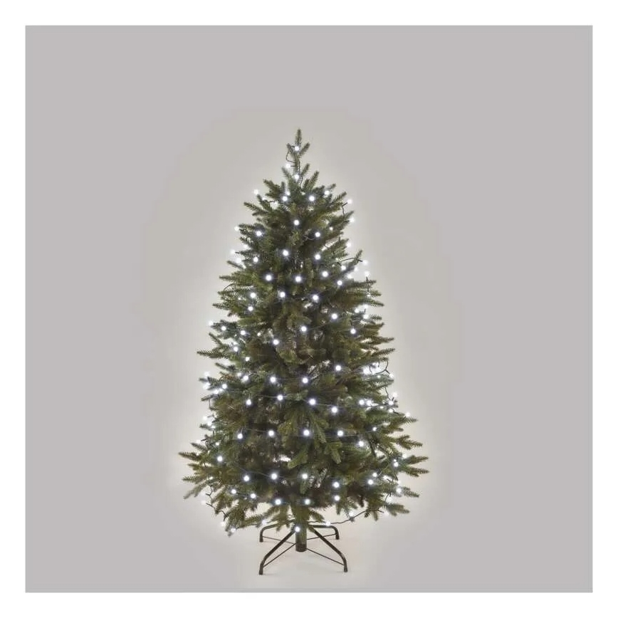 LED  girlianda 300xLED/8 funkcijų 35m šaltai balta