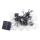 LED grandinė, įkraunama saulės šviesa 10xLED/0,12W/1,2V 1xAA IP44 6000K 300 mAh