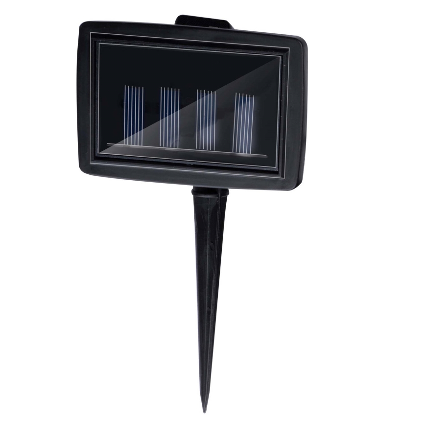 LED grandinė, įkraunama saulės šviesa 3,8m 8xLED/1,2V