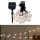 LED grandinė, įkraunama saulės šviesa 6,9m 50xLED/1,2V