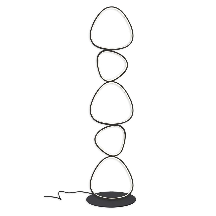 LED grindinė lempa PETRA LED/48W/230V juoda