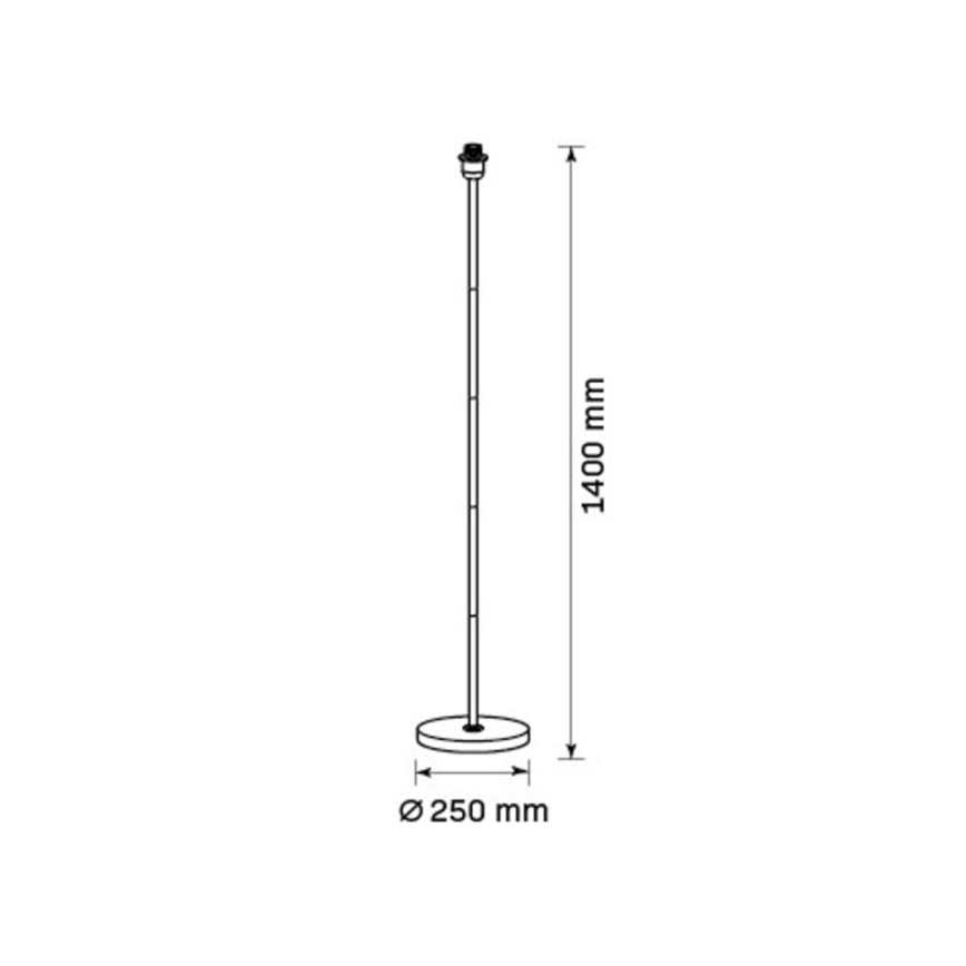 LED grindinė lempa TUNJA 1xE27/20W/230V skersmuo 38 cm auksinė/balta