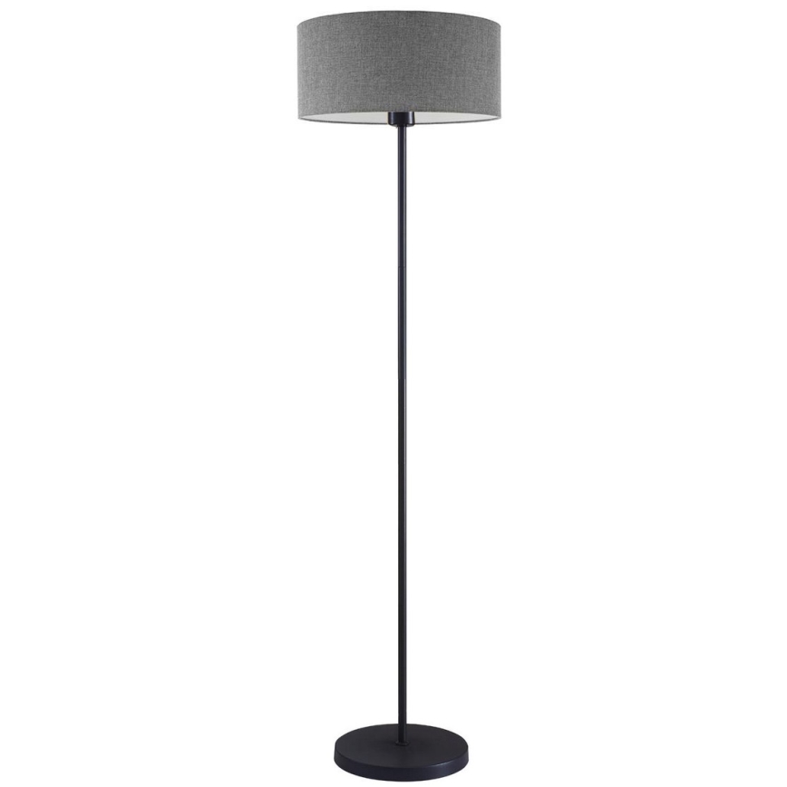 LED grindinė lempa TUNJA 1xE27/20W/230V skersmuo 38 cm juoda/pilka